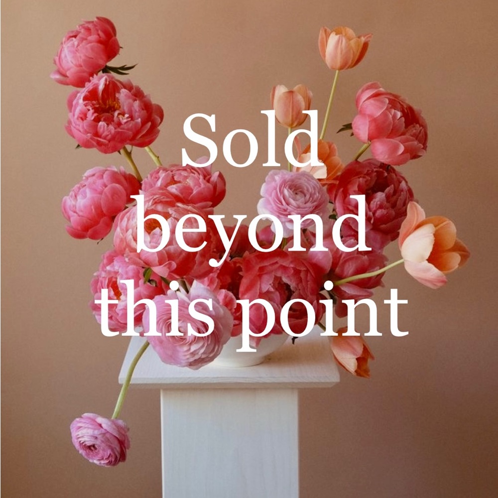 Sold Beyond this point
